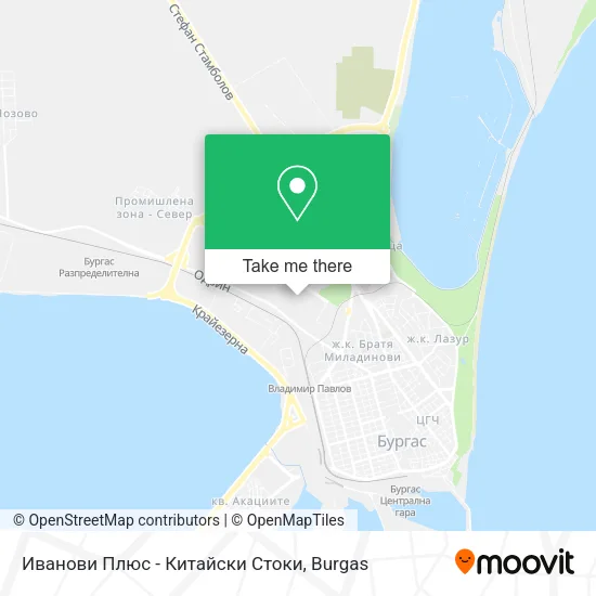 Иванови Плюс - Китайски Стоки map