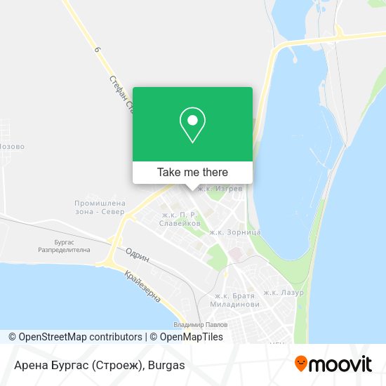 Арена Бургас (Строеж) map