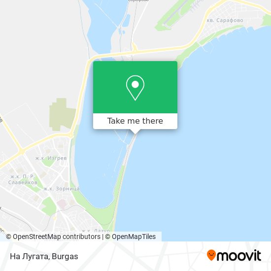 На Лугата map