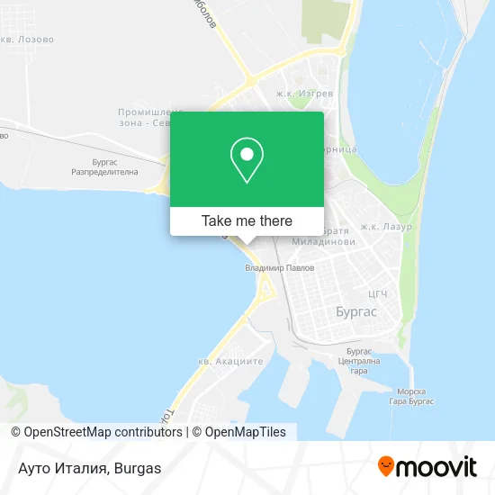 Карта Ауто Италия