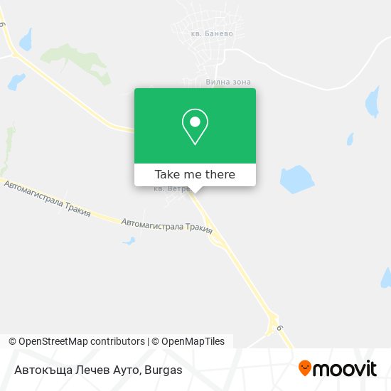 Автокъща Лечев Ауто map