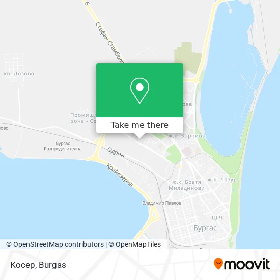 Карта Косер