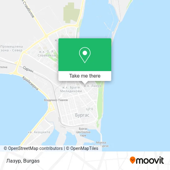 Карта Лазур