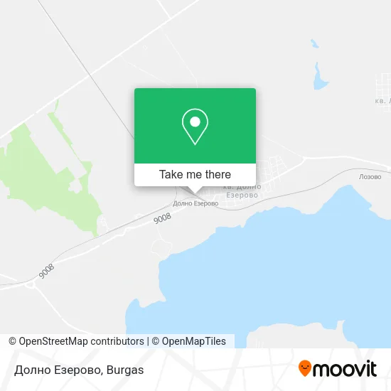 Карта Долно Езерово