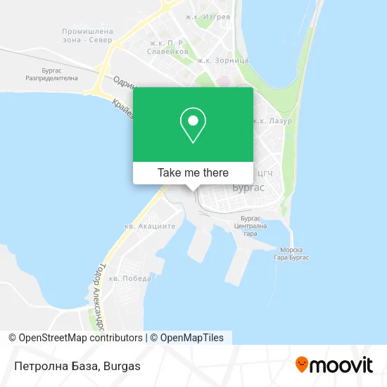 Карта Петролна База