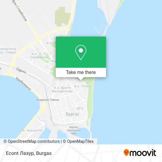 Карта Econt Лазур