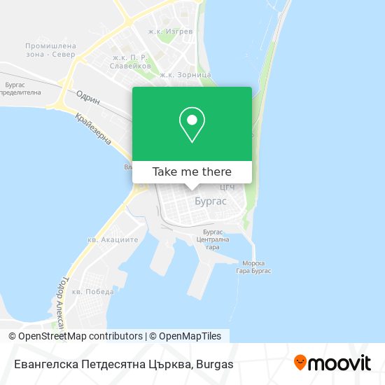 Евангелска Петдесятна Църква map