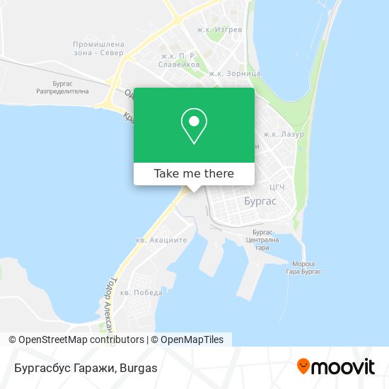 Бургасбус Гаражи map