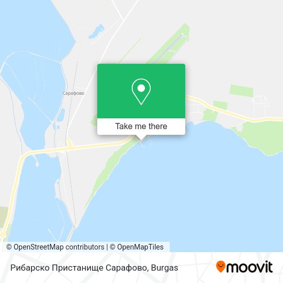 Карта Рибарско Пристанище Сарафово