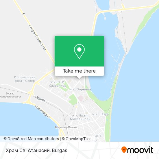 Храм Св. Атанасий map