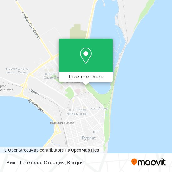 Вик - Помпена Станция map