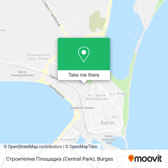 Карта Строителна Площадка (Central Park)