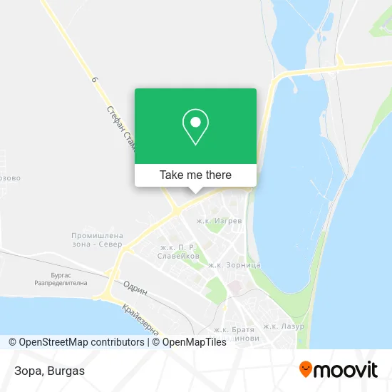 Зора map