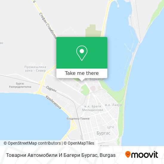 Товарни Автомобили И Багери Бургас map