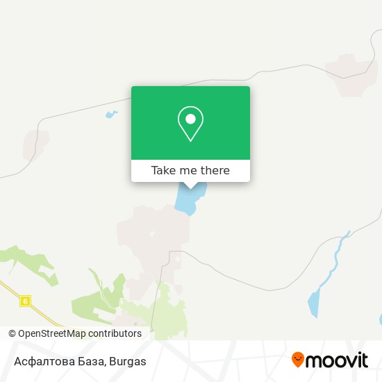 Асфалтова База map