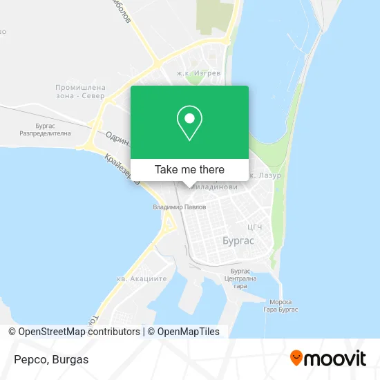 Карта Pepco