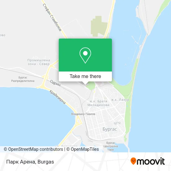 Карта Парк Арена