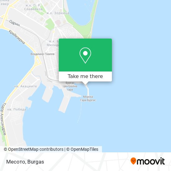 Месото map