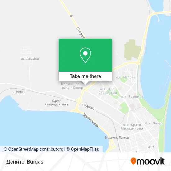 Денито map