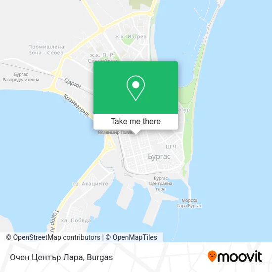 Очен Център Лара map
