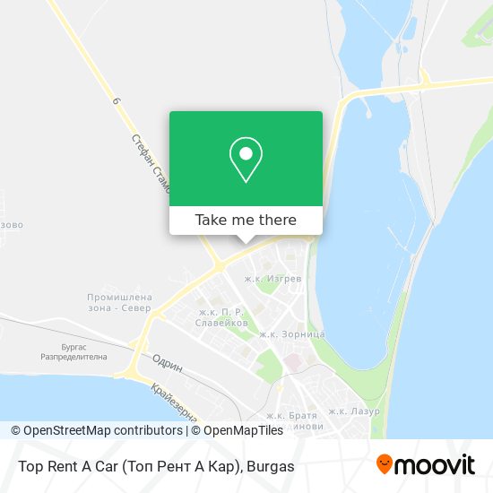 Top Rent A Car (Топ Рент А Кар) map