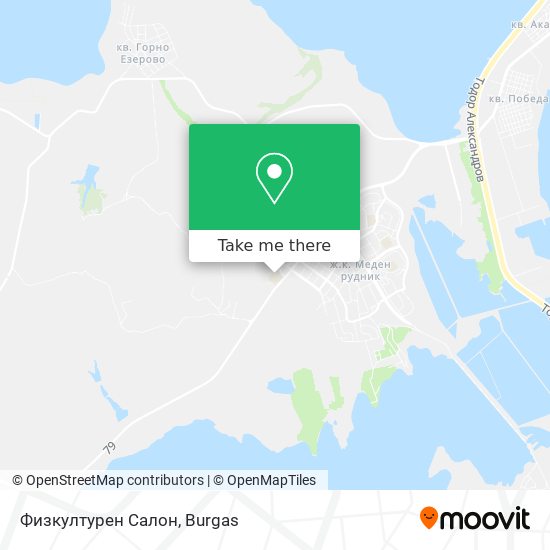 Физкултурен Салон map