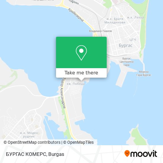 БУРГАС КОМЕРС map