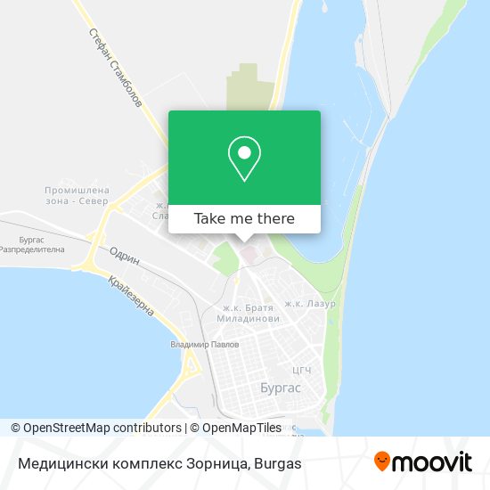 Медицински комплекс  Зорница map