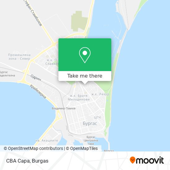 CBA Сара map