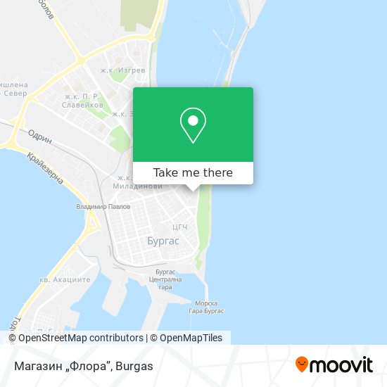 Магазин „Флора” map
