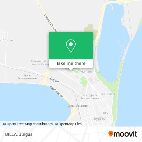 BILLA map