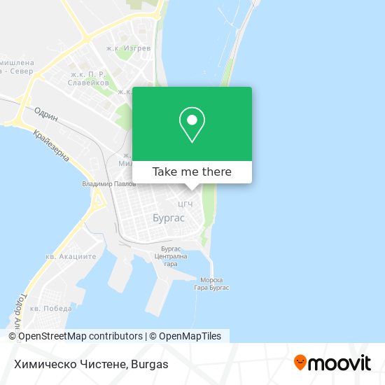 Химическо Чистене map