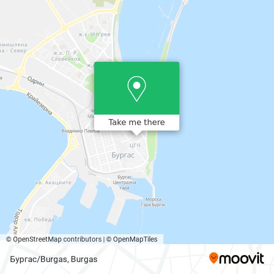 Бургас/Burgas map