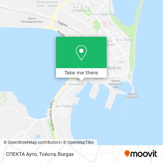 СПЕКТА Ауто, Тойота map