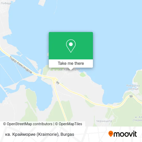 Карта кв.  Крайморие  (Kraimorie)