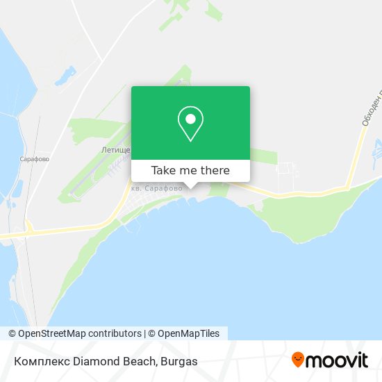 Комплекс  Diamond Beach map