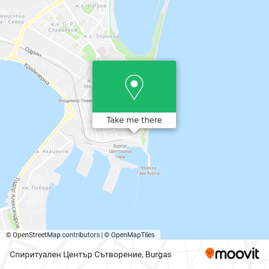 Карта Спиритуален Център  Сътворение