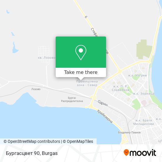 Бургасцвет 90 map