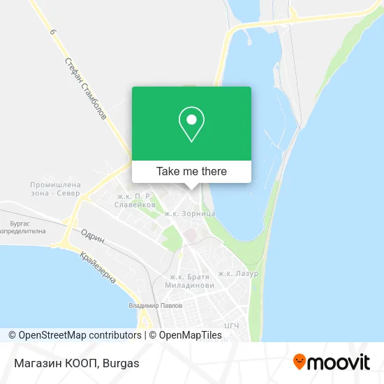 Карта Магазин КООП