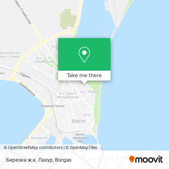 Березка ж.к. Лазур map