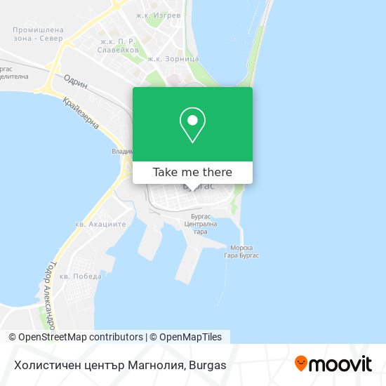 Холистичен център Магнолия map