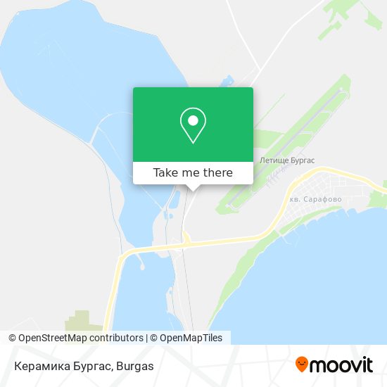 Керамика Бургас map