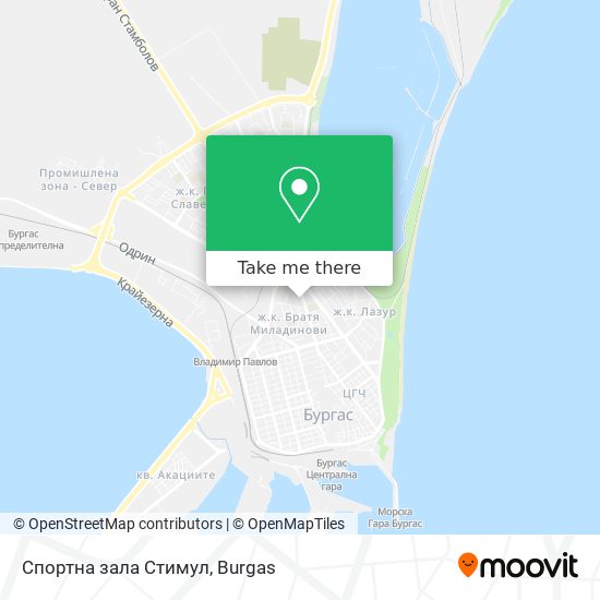 Спортна зала  Стимул map