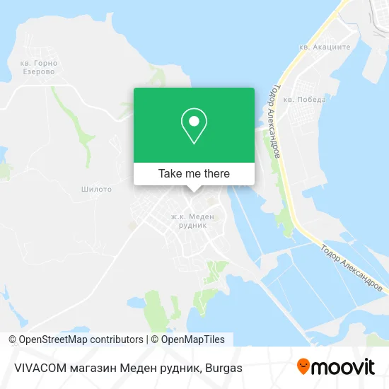 Карта VIVACOM магазин  Меден рудник
