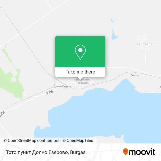 Карта Тото пункт Долно Езерово