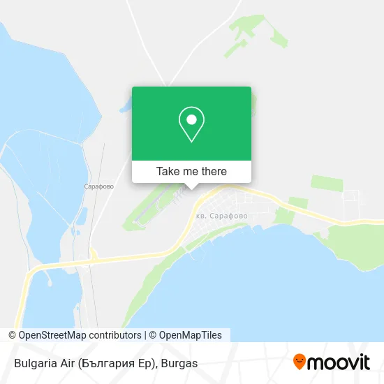 Карта Bulgaria Air (България Ер)