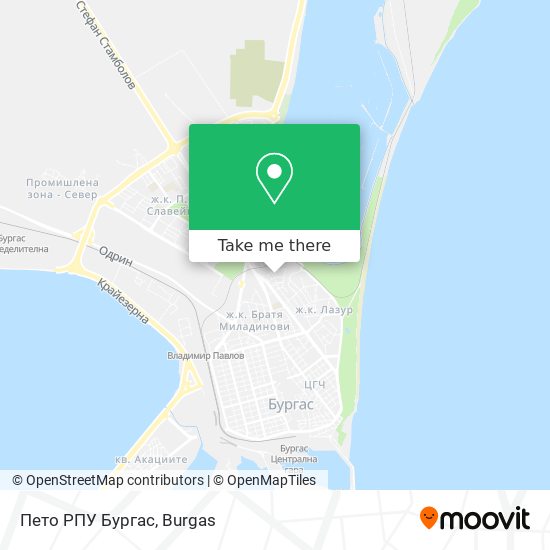 Пето РПУ Бургас map