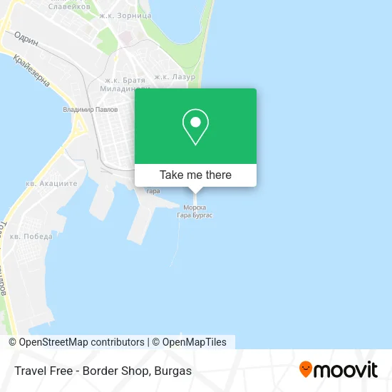 Карта Travel Free - Border Shop