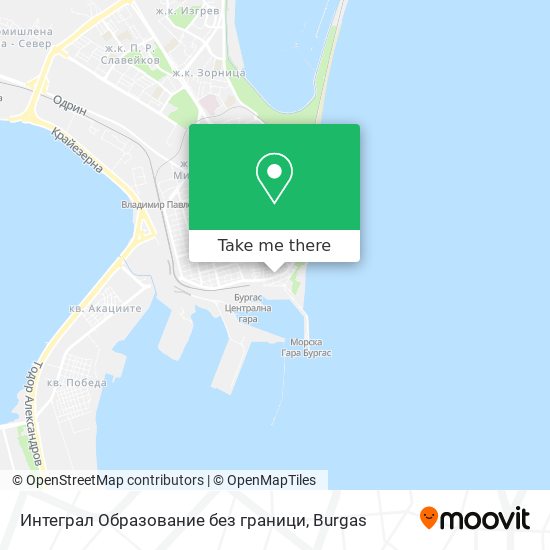 Карта Интеграл  Образование без граници