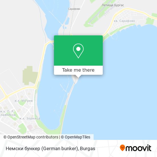 Немски бункер (German bunker) map